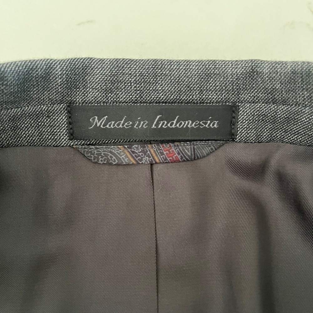 Lauren Ralph Lauren Blazer Mens 44L Gray - Picture 8 of 11
